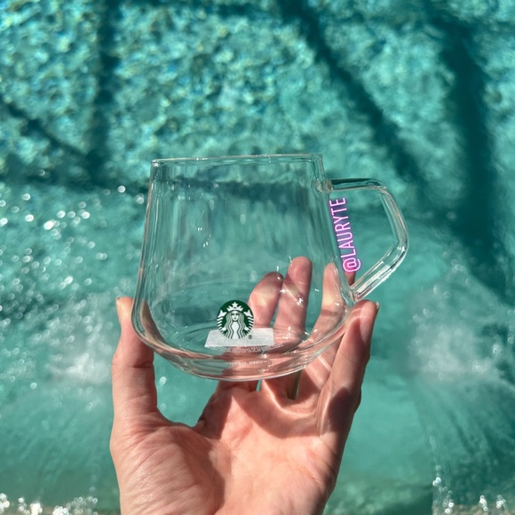 Starbucks 2023 Clear Glass Cup - Picture 2 of 4
